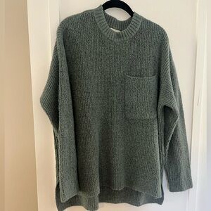 UpWest Forest Green Crew Neck Sweater
